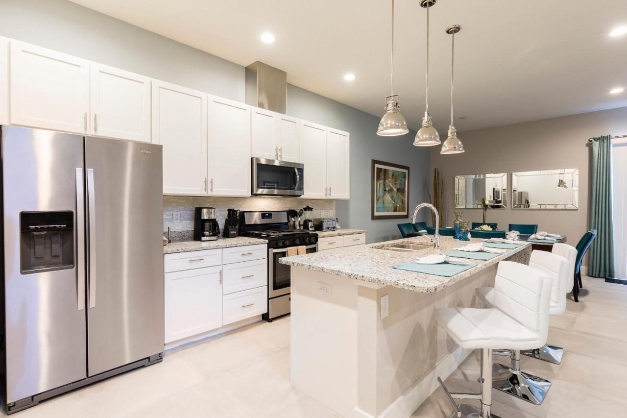 5 Bedroom 6 Ba Luxury Villa 5 Min To Disneyworld Hot Tub & Bbq ออร์ลันโด ภายนอก รูปภาพ